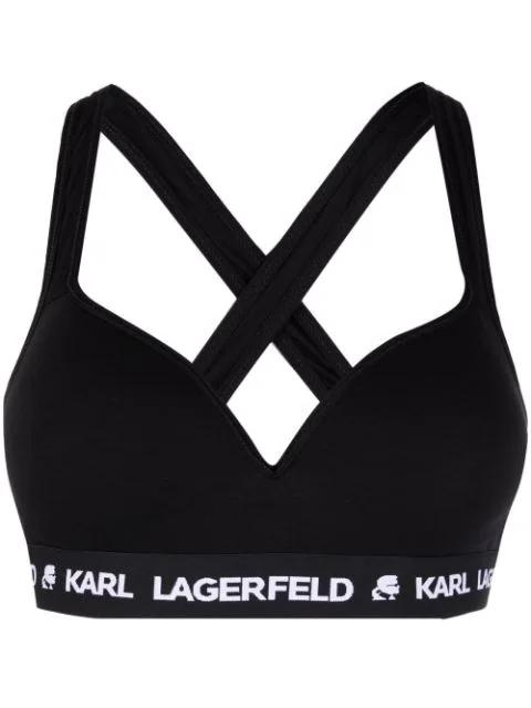 logo-underband bra by KARL LAGERFELD