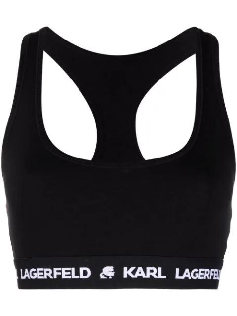 logo-underband bra by KARL LAGERFELD
