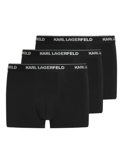 logo-waistband boxers (pack of three) by KARL LAGERFELD