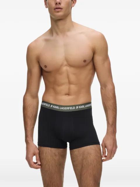 logo-waistband boxers (set of five) by KARL LAGERFELD