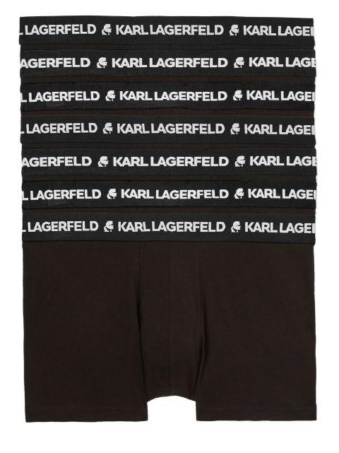logo-waistband boxers (set of seven) by KARL LAGERFELD