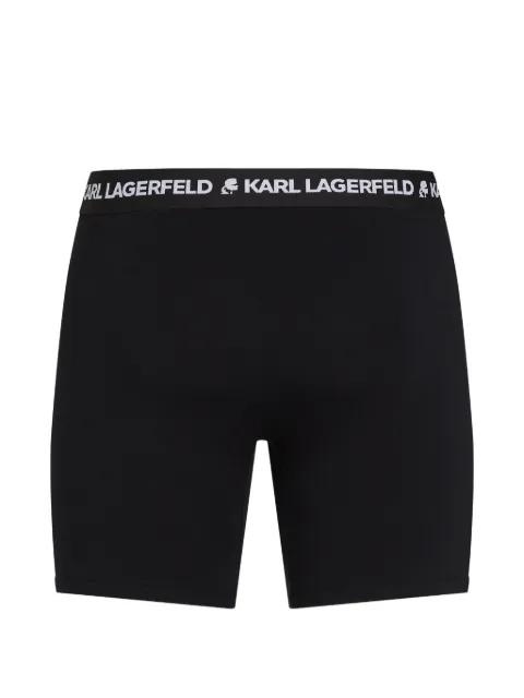 logo-waistband boxers (set of three) by KARL LAGERFELD