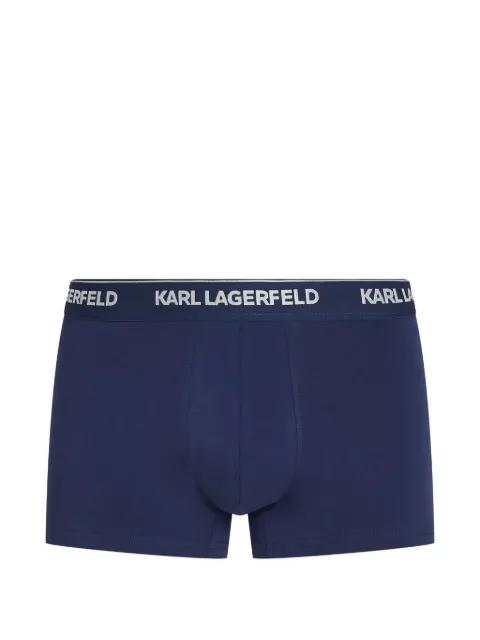 logo-waistband boxers (set of three) by KARL LAGERFELD