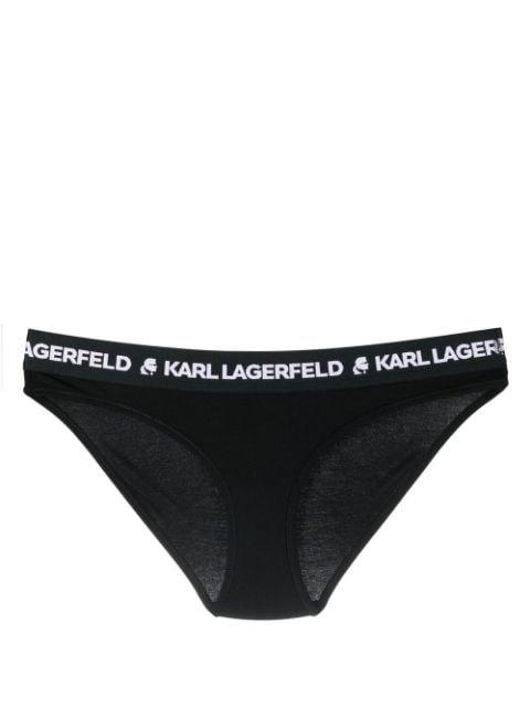 logo-waistband briefs by KARL LAGERFELD