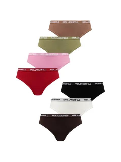 logo-waistband briefs (set of seven) by KARL LAGERFELD