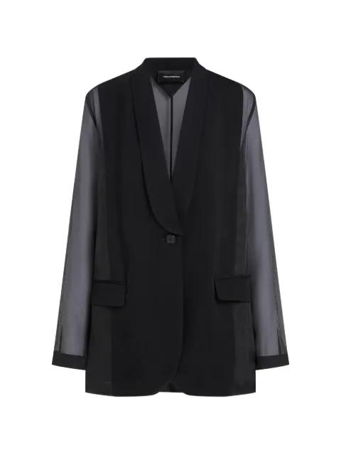 long-sleeve blazer by KARL LAGERFELD