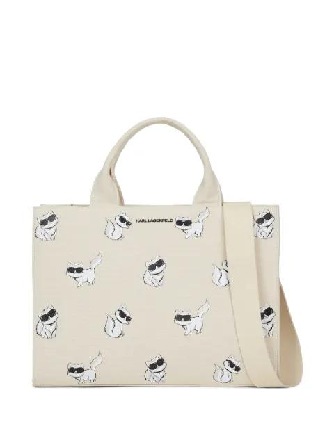 medium Ikon Choupette tote bag by KARL LAGERFELD