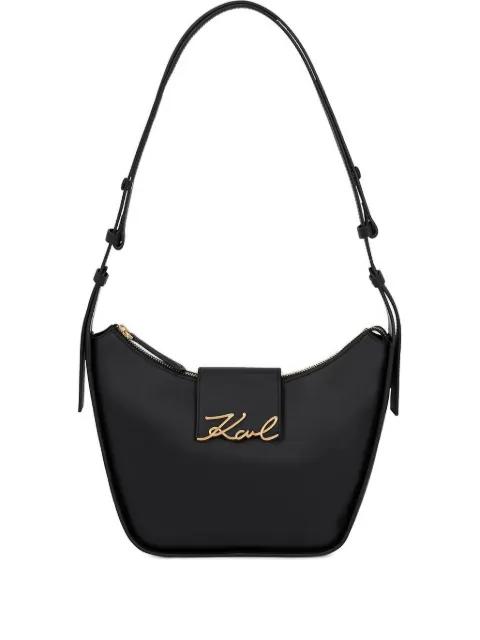 medium K/Signature shoulder bag by KARL LAGERFELD