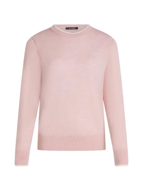 merino-wool sweater by KARL LAGERFELD
