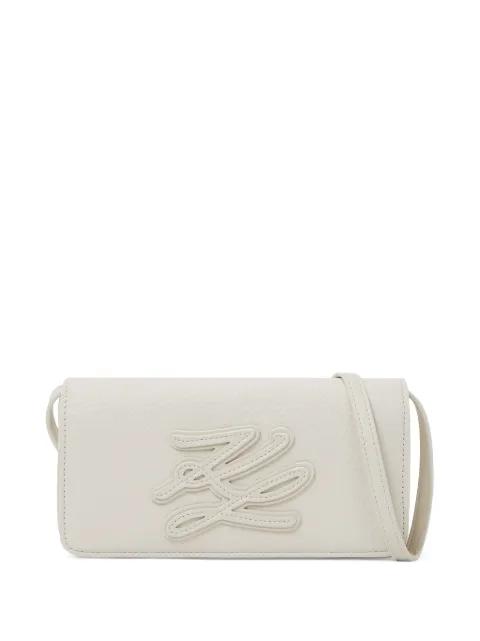 mini K/Autograph cross body bag by KARL LAGERFELD