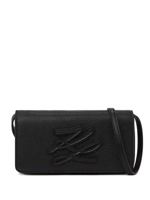 mini K/Autograph cross body bag by KARL LAGERFELD