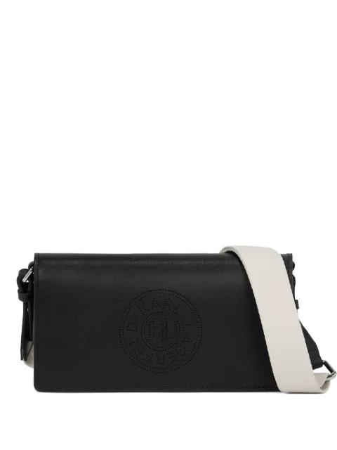 mini K/Circle leather cross body bag by KARL LAGERFELD
