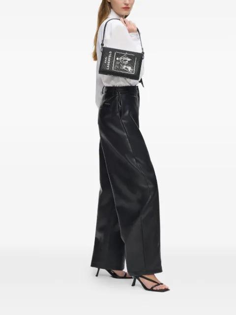 mini K/Soiree book clutch bag by KARL LAGERFELD
