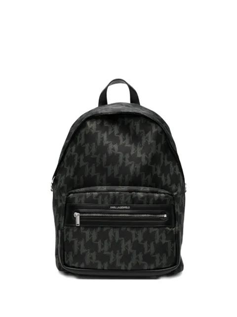 monogram backpack by KARL LAGERFELD