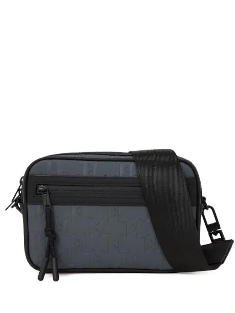 monogram camera messenger bag by KARL LAGERFELD