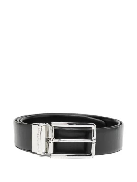 monogram reversible belt by KARL LAGERFELD