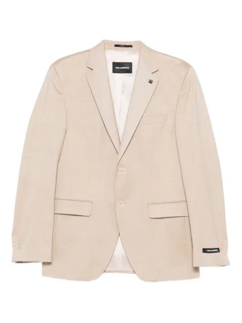 notched-lapel blazer by KARL LAGERFELD