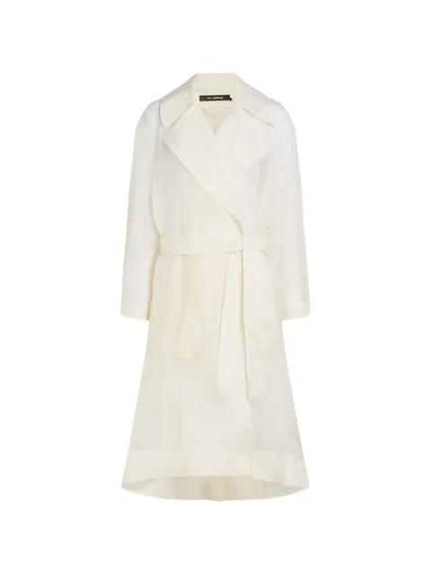 organza trench coat by KARL LAGERFELD