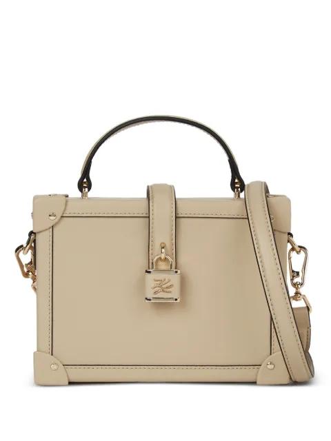 padlock-detailing crossbody bag by KARL LAGERFELD