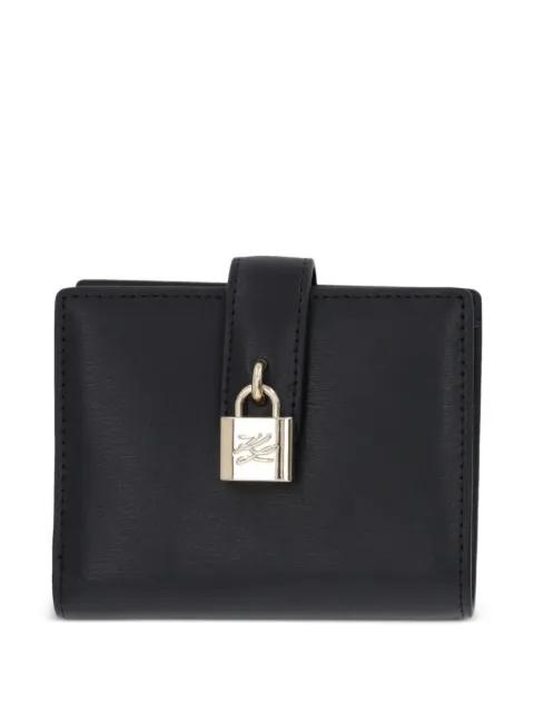 padlock flap wallet by KARL LAGERFELD