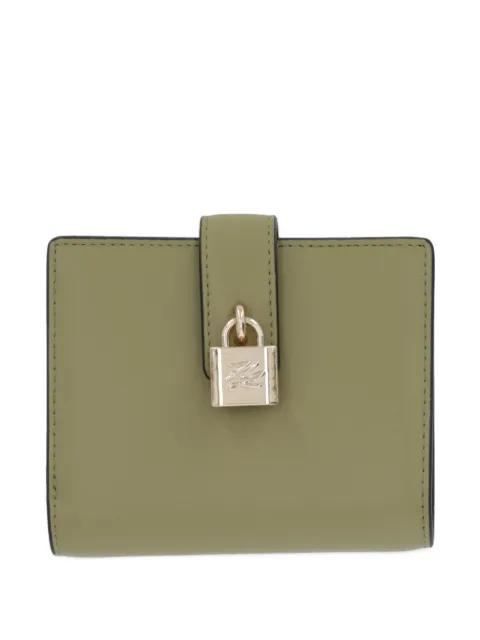 padlock flap wallet by KARL LAGERFELD