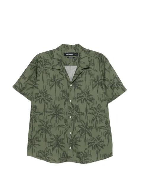 palm print shirt by KARL LAGERFELD