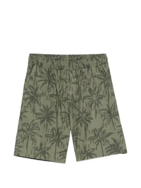palm-print shorts by KARL LAGERFELD