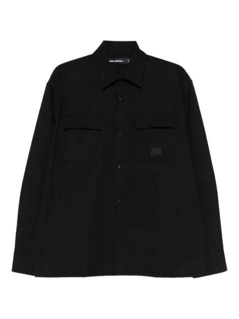 patch-pocket shirt by KARL LAGERFELD
