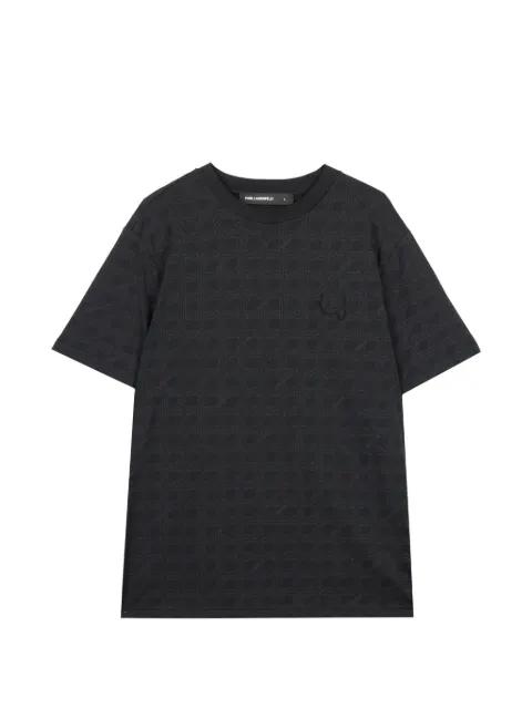 patterned T-shirt by KARL LAGERFELD