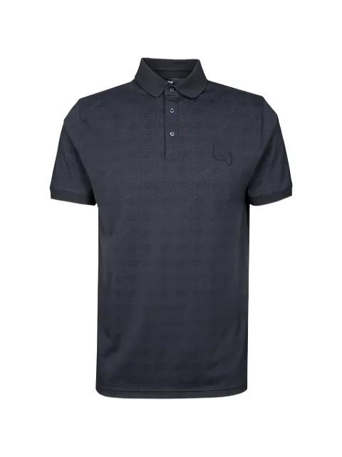 patterned polo shirt by KARL LAGERFELD