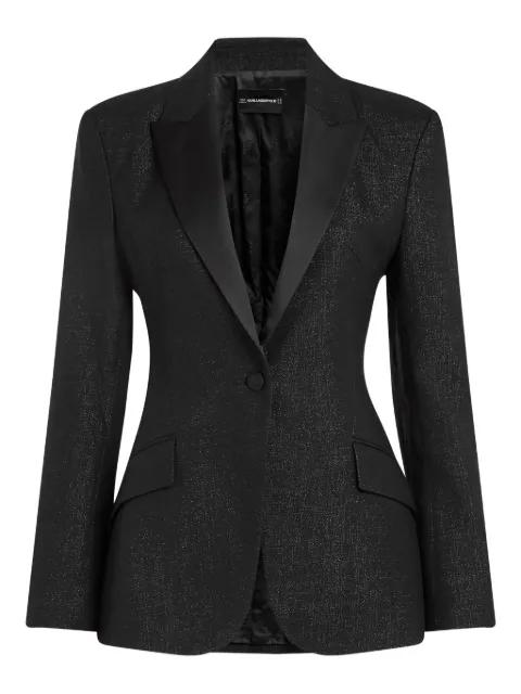 peak-lapel blazer by KARL LAGERFELD