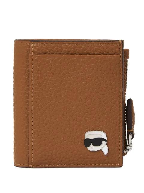 pebble bi-fold wallet by KARL LAGERFELD