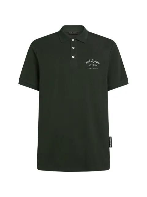 pique polo shirt by KARL LAGERFELD