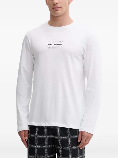 plaid pajamas set by KARL LAGERFELD
