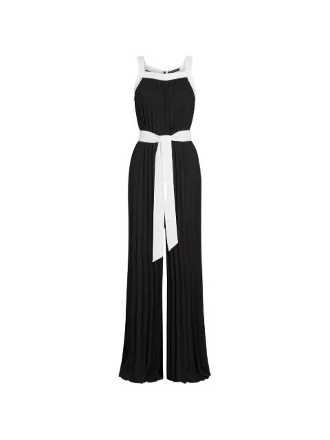 pleated jumpsuit by KARL LAGERFELD