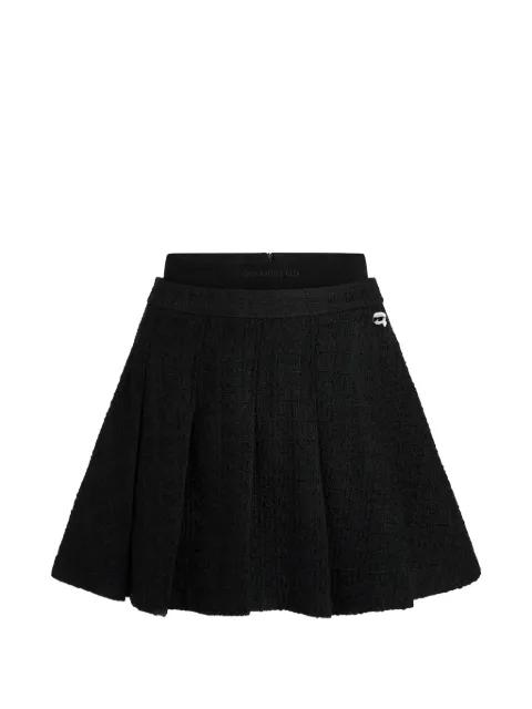 pleated mini skirt by KARL LAGERFELD