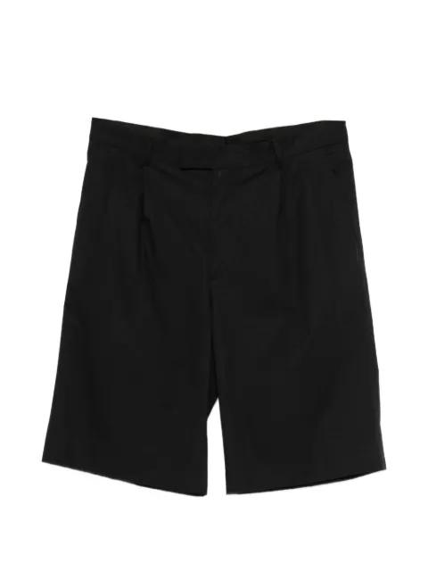 pleated tailored shorts by KARL LAGERFELD