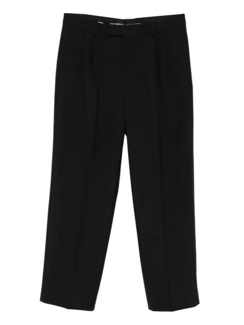 pleated tailored trousers by KARL LAGERFELD