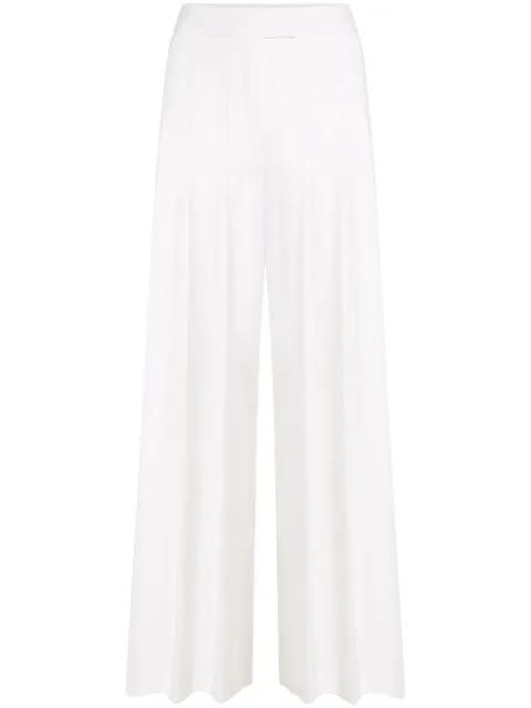 pleated trousers by KARL LAGERFELD