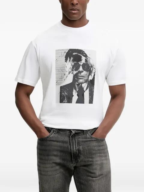 printed T-shirt by KARL LAGERFELD