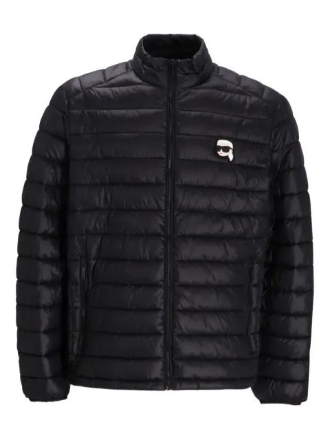 quilted logo jacket by KARL LAGERFELD