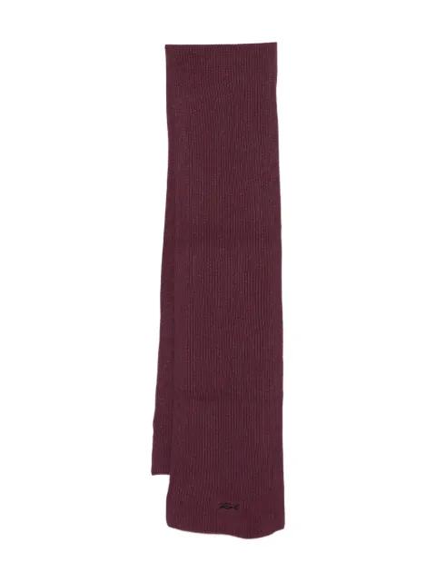 ribbed-knit scarf by KARL LAGERFELD