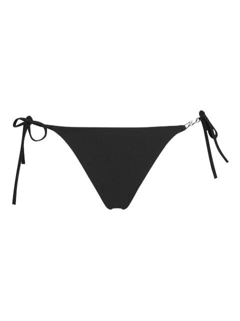 self-tie bikini bottoms by KARL LAGERFELD