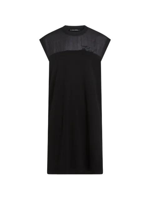 signature T-shirt dress by KARL LAGERFELD