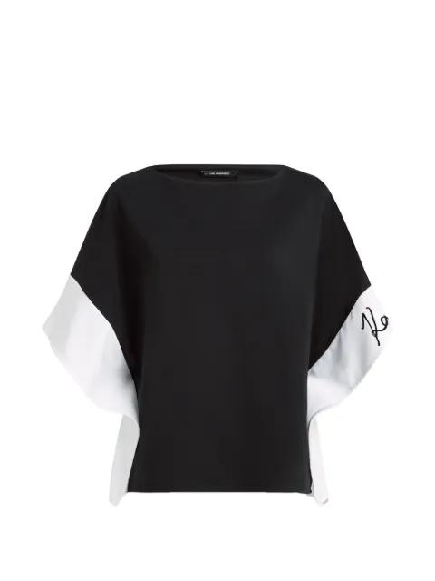 signature-detail top by KARL LAGERFELD