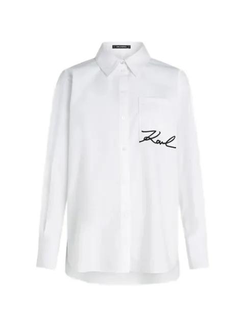 signature pocket shirt by KARL LAGERFELD
