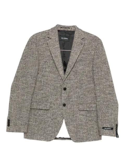 single-breasted blazer by KARL LAGERFELD
