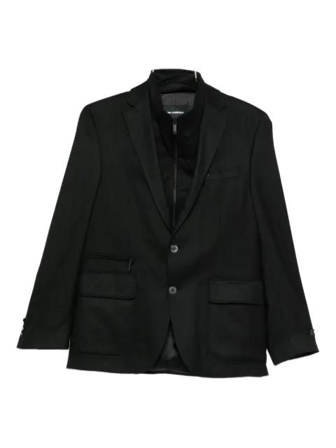 single-breasted blazer by KARL LAGERFELD