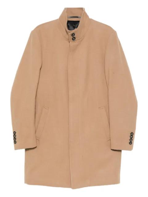 single-breasted coat by KARL LAGERFELD
