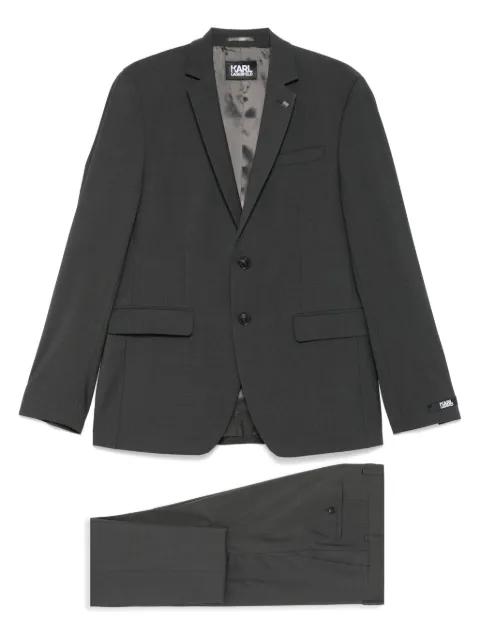single-breasted suit by KARL LAGERFELD